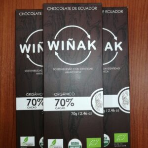 Chocolate orgánico Wiñak 70%