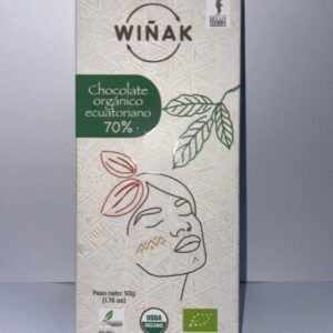 Chocolate orgánico Wiñak 70%