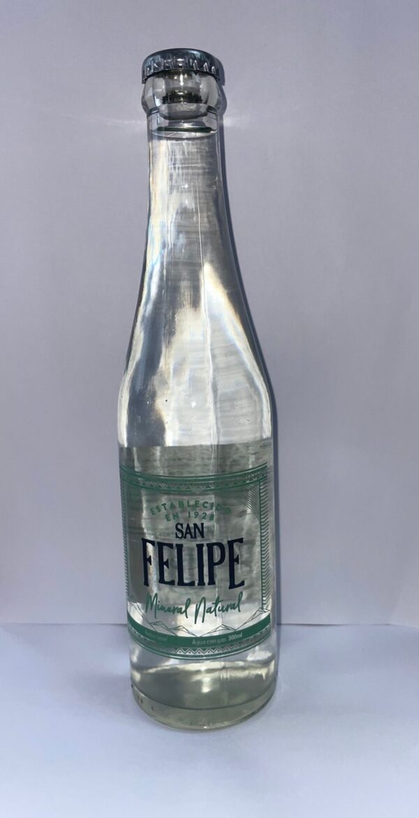 Agua San Felipe con gas (300 ml)