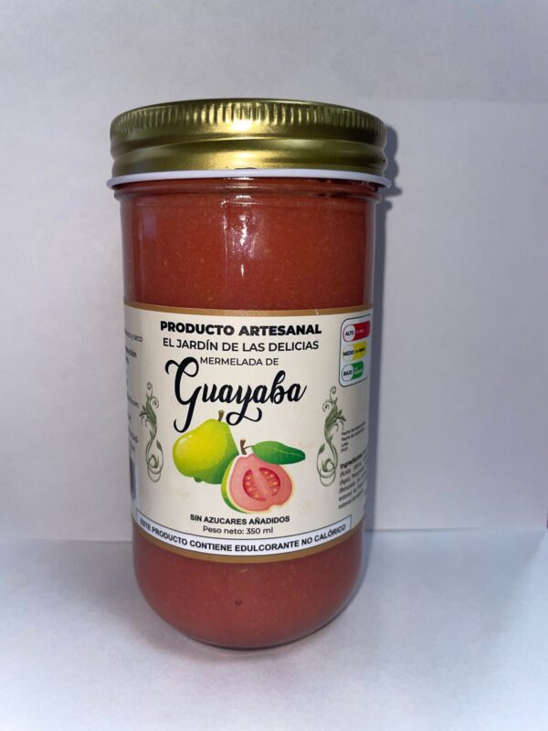 Mermelada sin azúcar-Guayaba (350 ml)