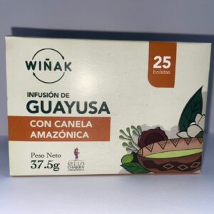 Guayusa para infusión sabor Canela