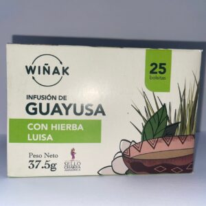 Guayusa para infusión sabor hierba luisa
