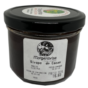 Mermelada de sirope de cacao