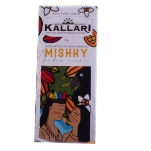 Chocolate orgánico Kallari  - Mishky (70 g)
