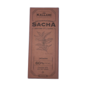 Chocolate orgánico Kallari  - Café (60%)