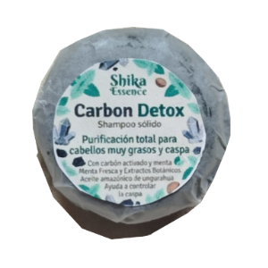 Champú sólido Carbón detox